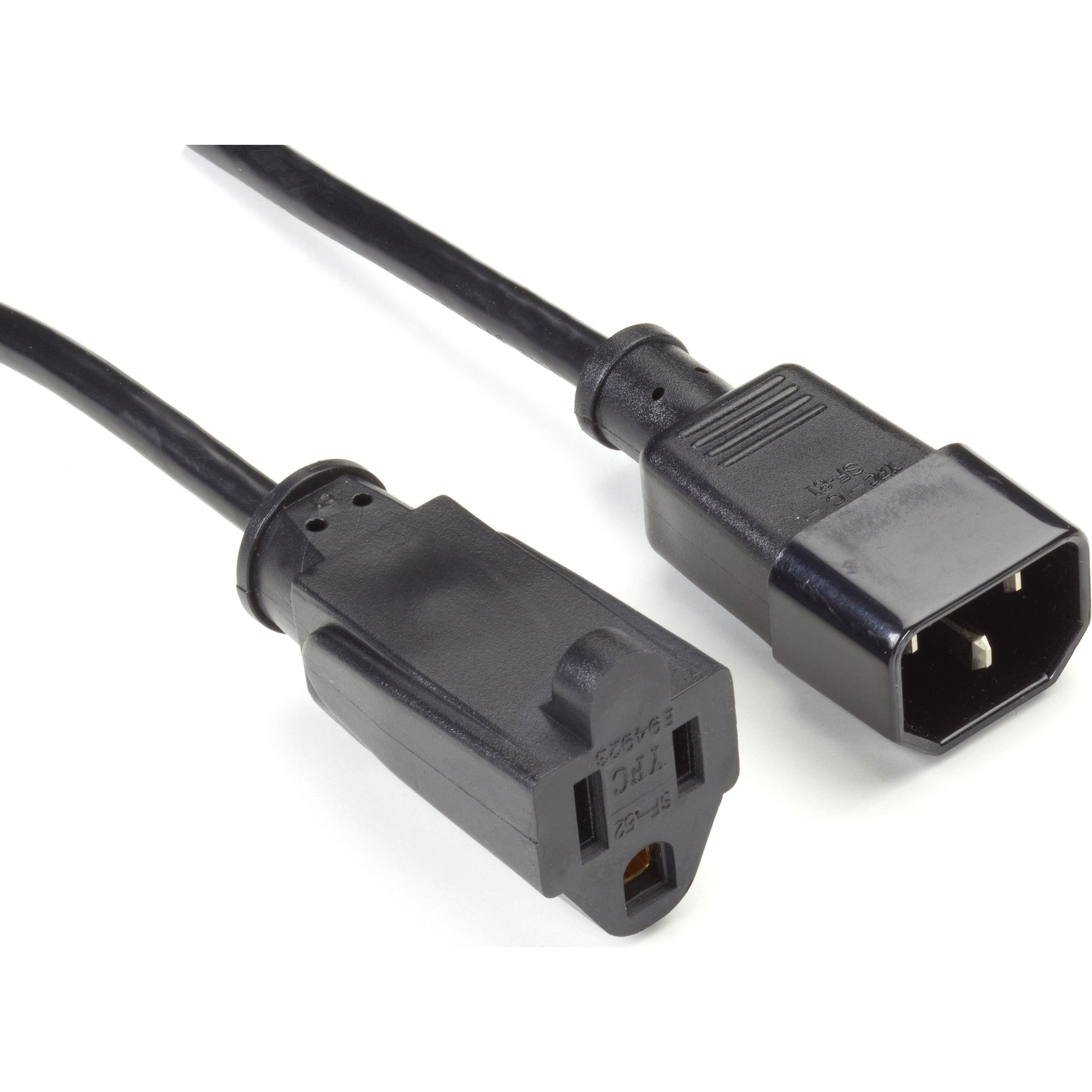 Black Box EPXR15 Standard Power Cord, 1 ft, 10A, 125V AC