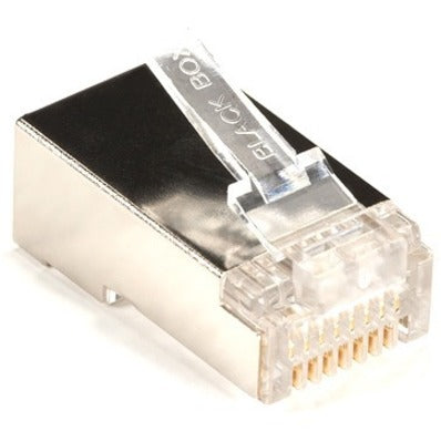 Black Box FMTP5ES-250PAK Cat.5e Modular Plug, RJ-45 Network Connector, EMI/RF Protection