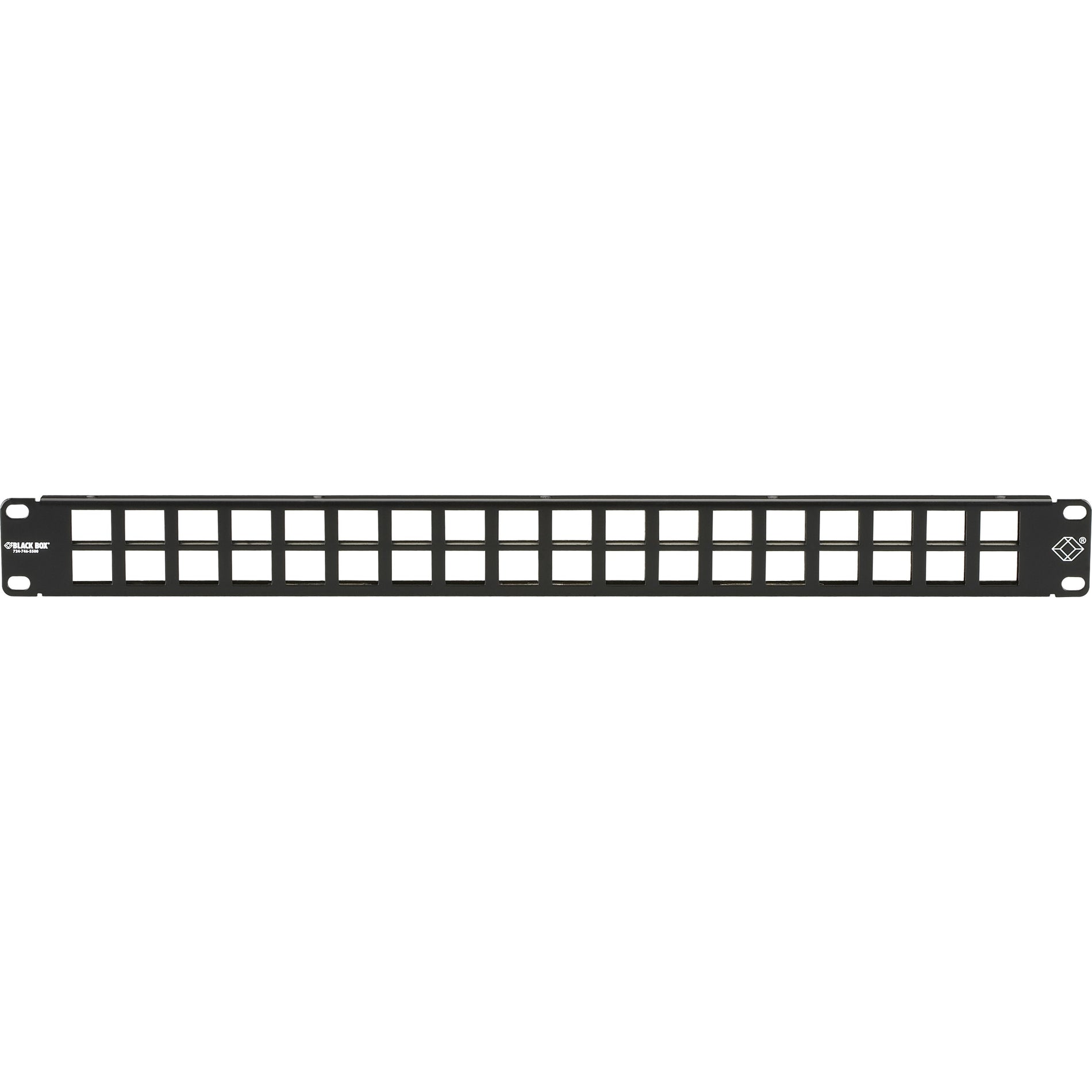 Black Box JPMT1036A GigaStation2 Multimedia Patch Panel - 1U, 36-Port