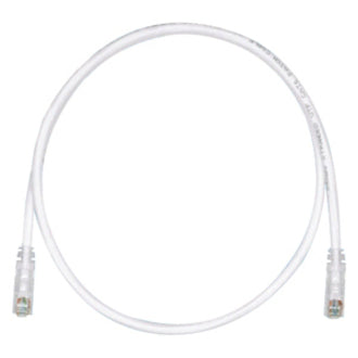 Panduit UTPSP20Y Cat.6 UTP Patch Cord, 20 ft Network Cable, Stranded, Snagless, Copper Conductor, Gold Plated Connectors