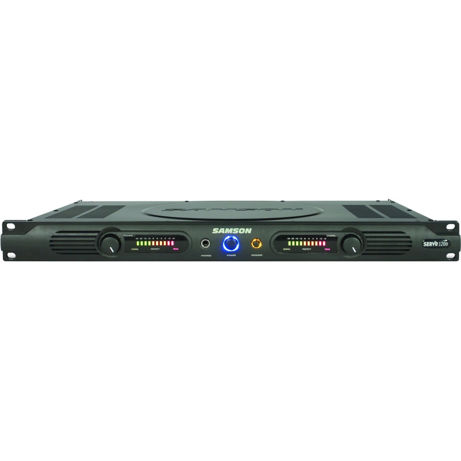 Samson SA120A Servo 120a Power Amplifier, 120 W RMS, 2 Channel