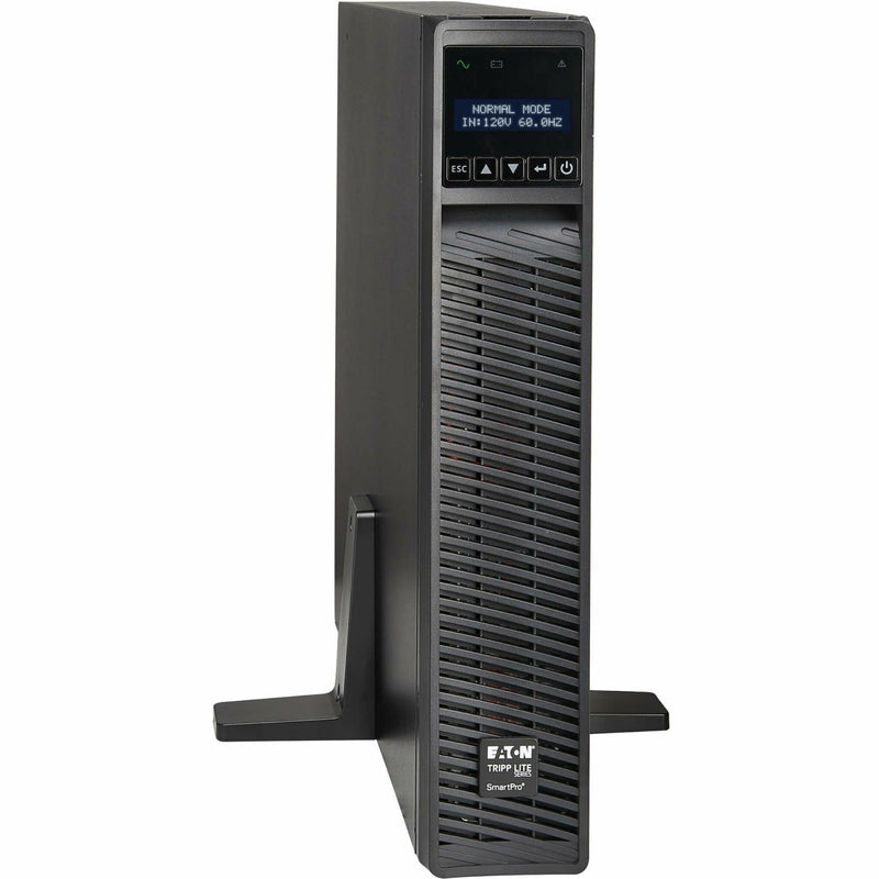 Profile view of Tripp Lite SMART2200RM2U UPS highlighting ergonomic design features