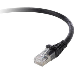 Câble de patch CAT6 UTP Belkin TAA980-03-BLK-S 3 pi sans accroc torsadé connecteurs plaqués or noir