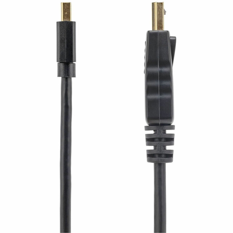 Profile view of Mini DisplayPort and DisplayPort connectors showing slim design