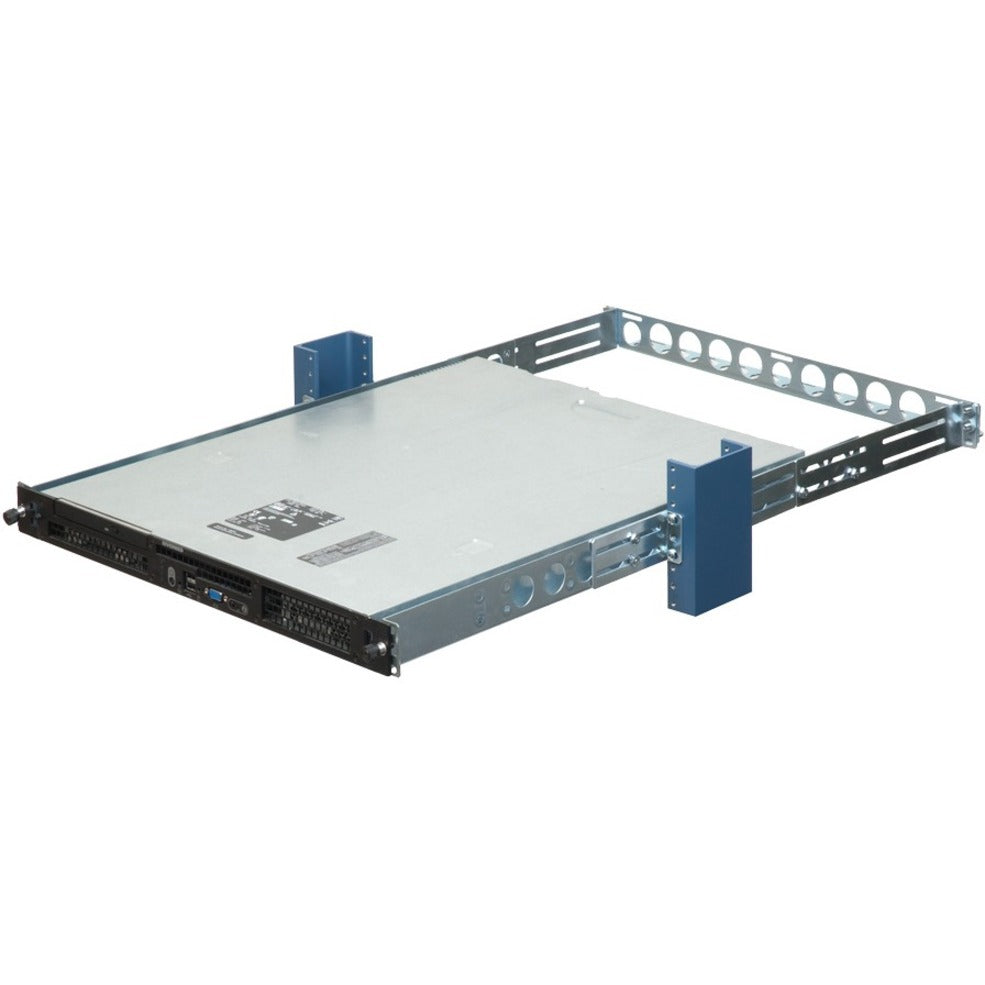 Rails de montage en rack 1U Rack Solutions 1UKIT-009 Rail universel avec barre de fil