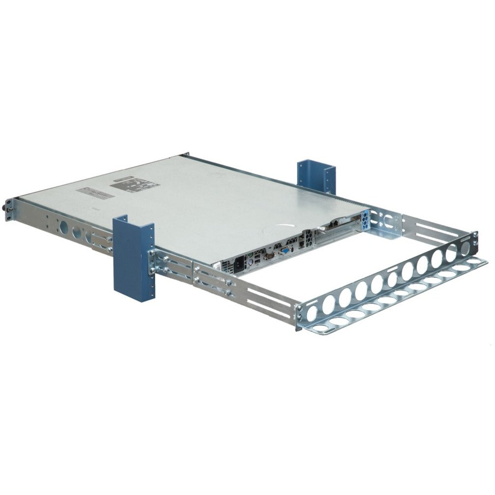 Rails de montage en rack 1U Rack Solutions 1UKIT-009 Rail universel avec barre de fil