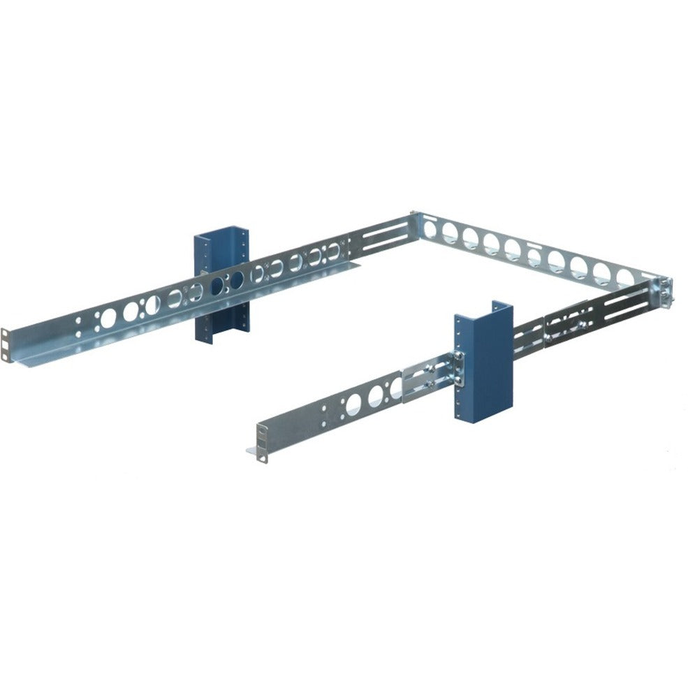 Rails de montage en rack 1U Rack Solutions 1UKIT-009 Rail universel avec barre de fil