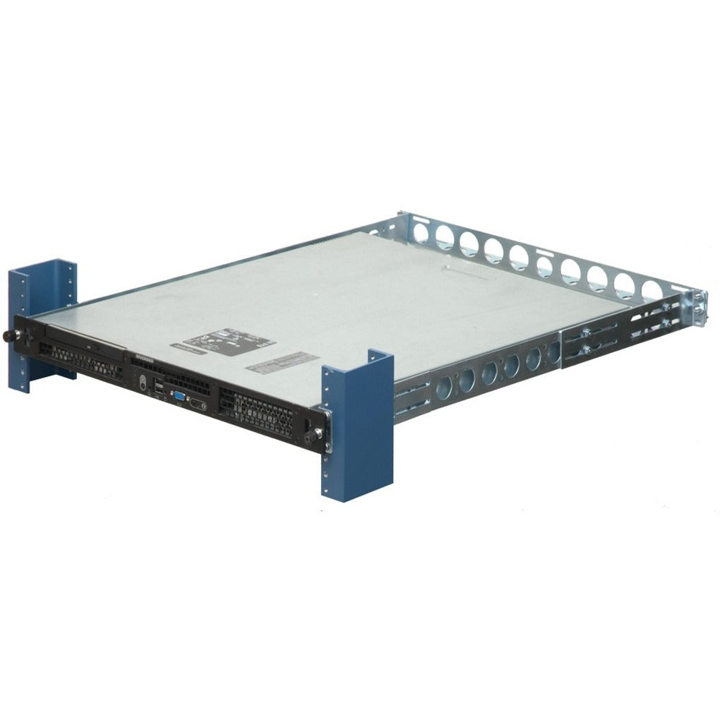 Rack Solutions 1UKIT-009 1U Rack Mount Rails, Universal Rail with Wirebar