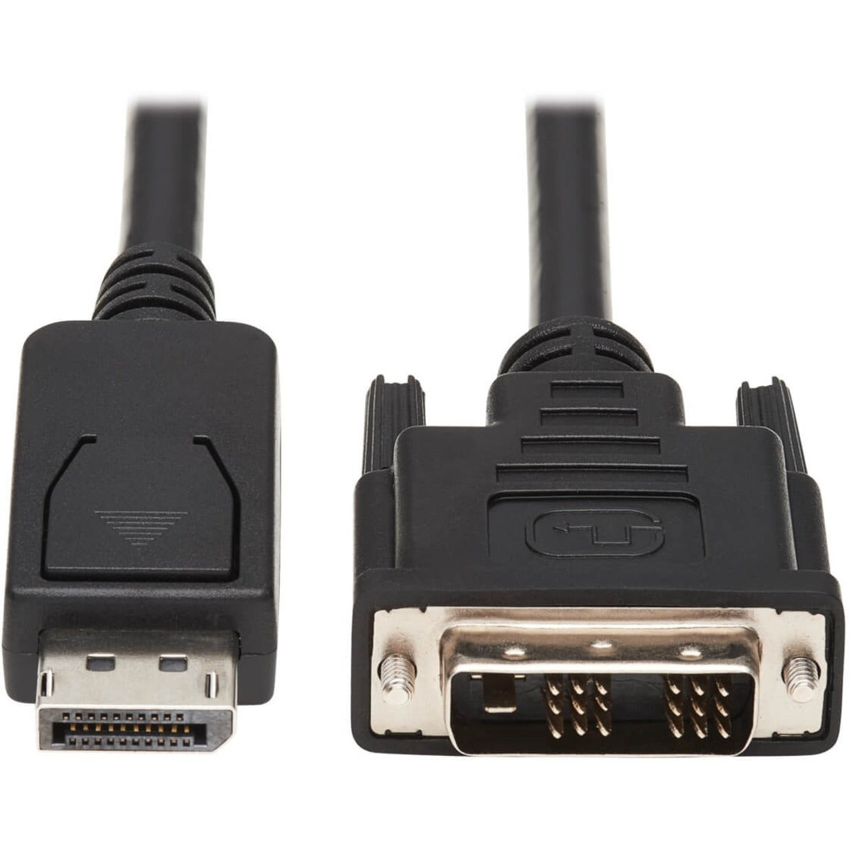 Tripp Lite P581-010 สายเคเบิลวิดีโอดิจิตอล 10 ฟุต DisplayPort ถึง DVI-D (แบบเชื่อมต่อเดี่ยว)