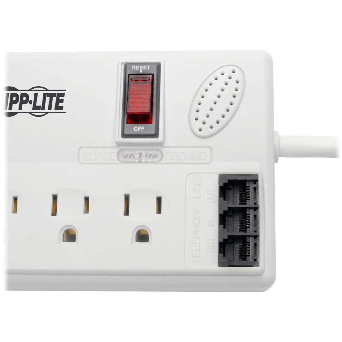 Tripp Lite TLP808TELTAA 8-Outlet Surge Protector, 1800W Power Strip, 8ft Cord, TAA Compliant