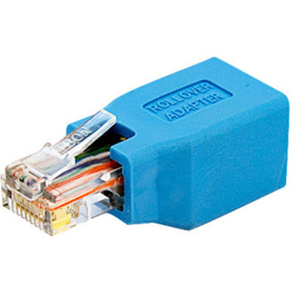 StarTech.com ROLLOVER Cisco Konsol Rollover Adaptor untuk Kabel Ethernet Adaptor Jaringan RJ-45