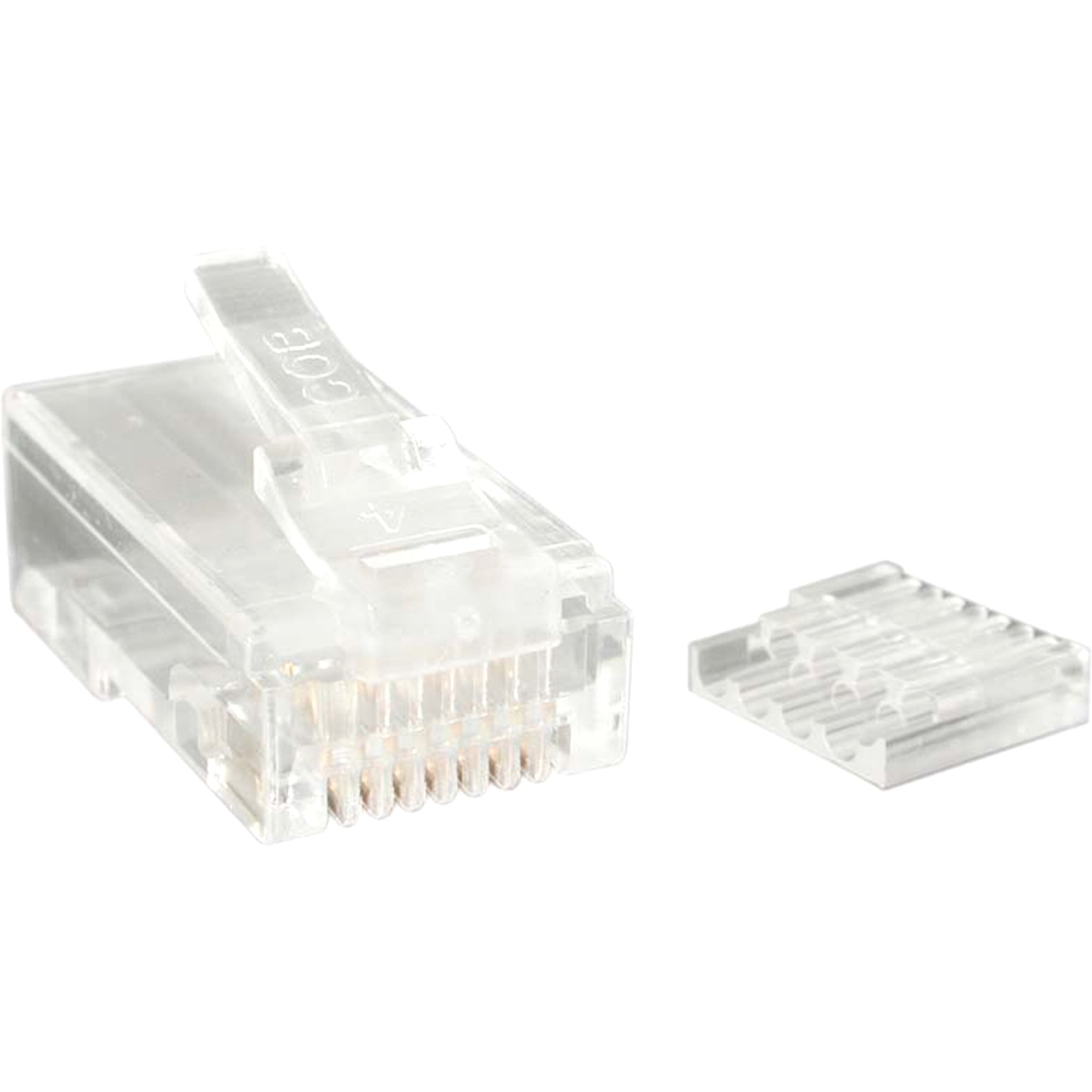 Startech.com CRJ45C6STR50 Cat.6 RJ45 Stranded模块化插头连接器 50 包，易于使用网络连接器，可靠连接  品牌名称：斯达科技 这品牌的中文翻译是 星达Tech.