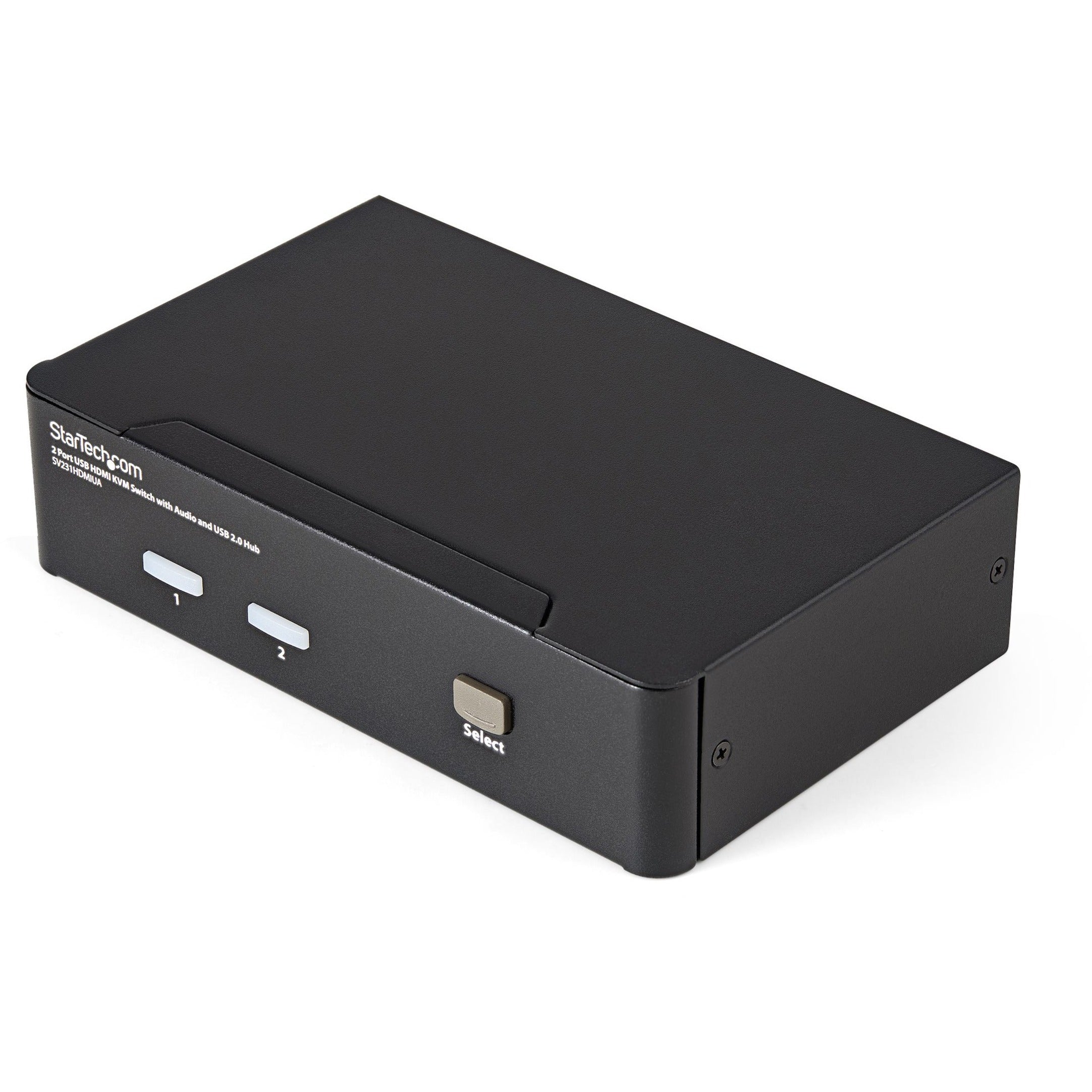 星特科技SV231HDMIUA 2端口USB HDMI KVM切换器与音频和USB 2.0集线器，共享外设和显示器，游戏机和PC之间 品牌名称：星特科技