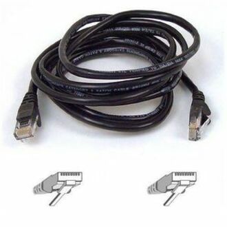 Belkin A3L980-20-BLK-S Cat6 Patch Cable, 20 ft, PowerSum Tested, Snagless Molds, Improved Network Performance
