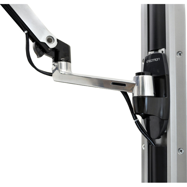 Ergotron 45-243-026 LX Wall Mount LCD Arm, Mounting Arm for Flat Panel Display