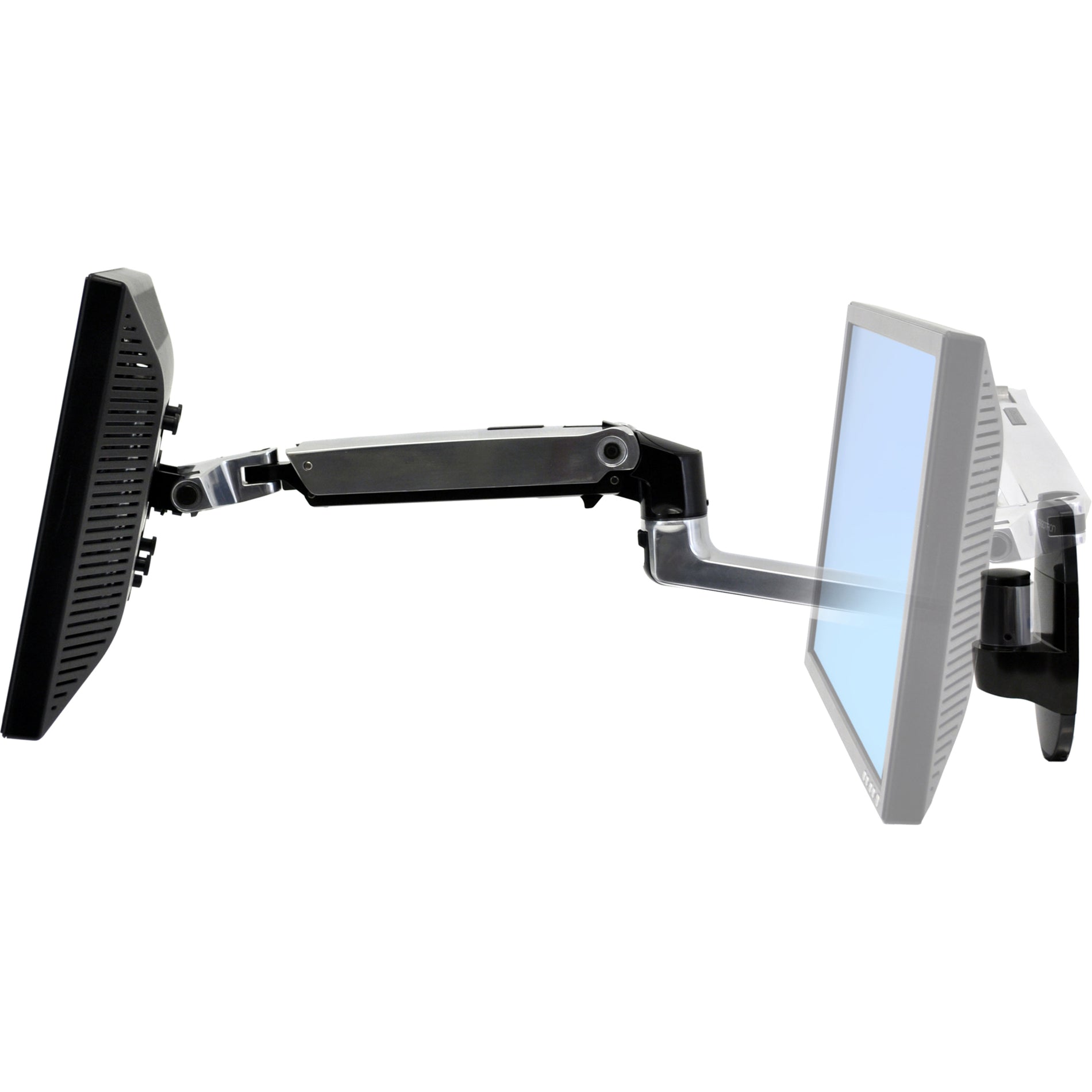 Ergotron 45-243-026 LX Wall Mount LCD Arm, Mounting Arm for Flat Panel Display