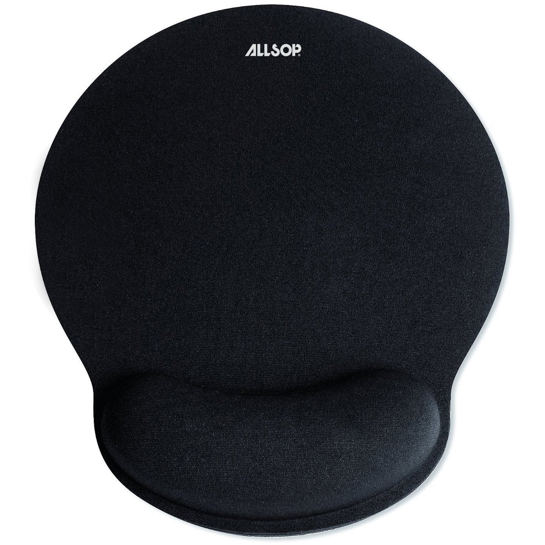 Allsop 30203 ComfortFoam Memory Foam Mouse Pad with Wrist Rest, Prevents Repetitive Stress Disorders