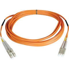 Tripp Lite N520-01M Duplex Fiber Optic Patch Cable 3.30 ft LC/LC 50/125 Fiber  Tripp Lite N520-01M Duplex Cavo di patch in fibra ottica 330 piedi Fibra 50/125 LC/LC