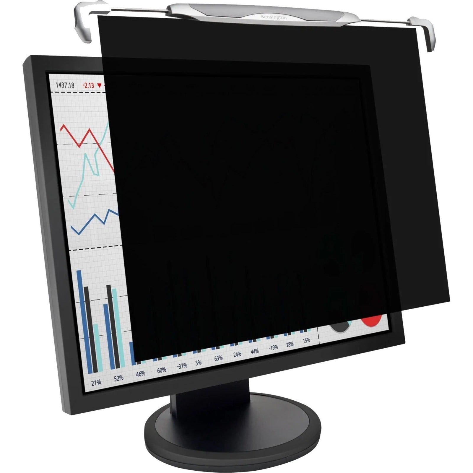 Filtro schermo privacy Kensington K55778WW Snap2 per monitor widescreen da 19" anti-abbagliamento