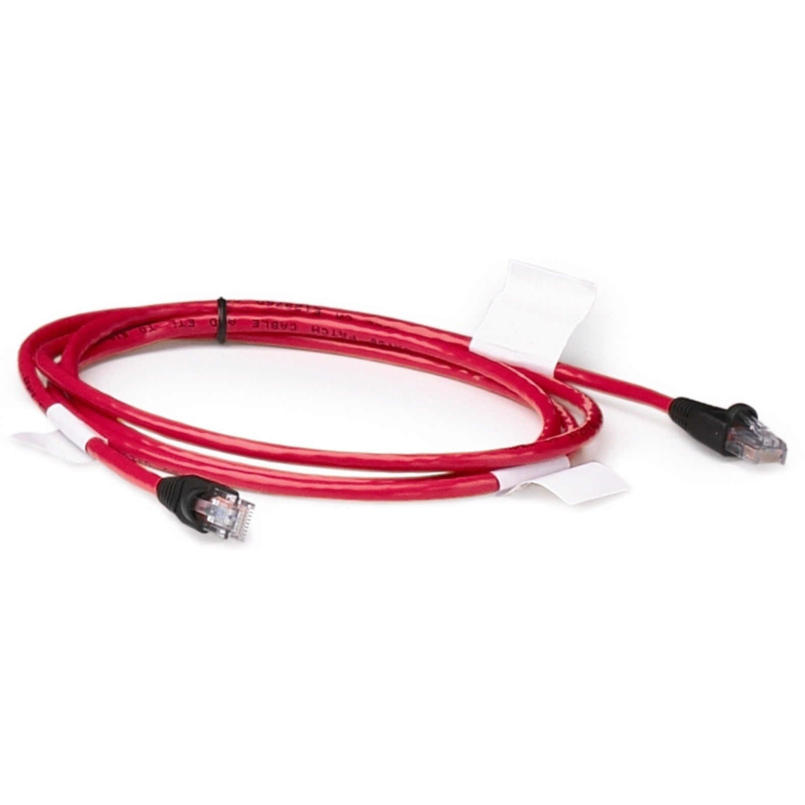 HPE 263474-B22 Cat5 Patch Cable, 6 ft, Copper Conductor, Red