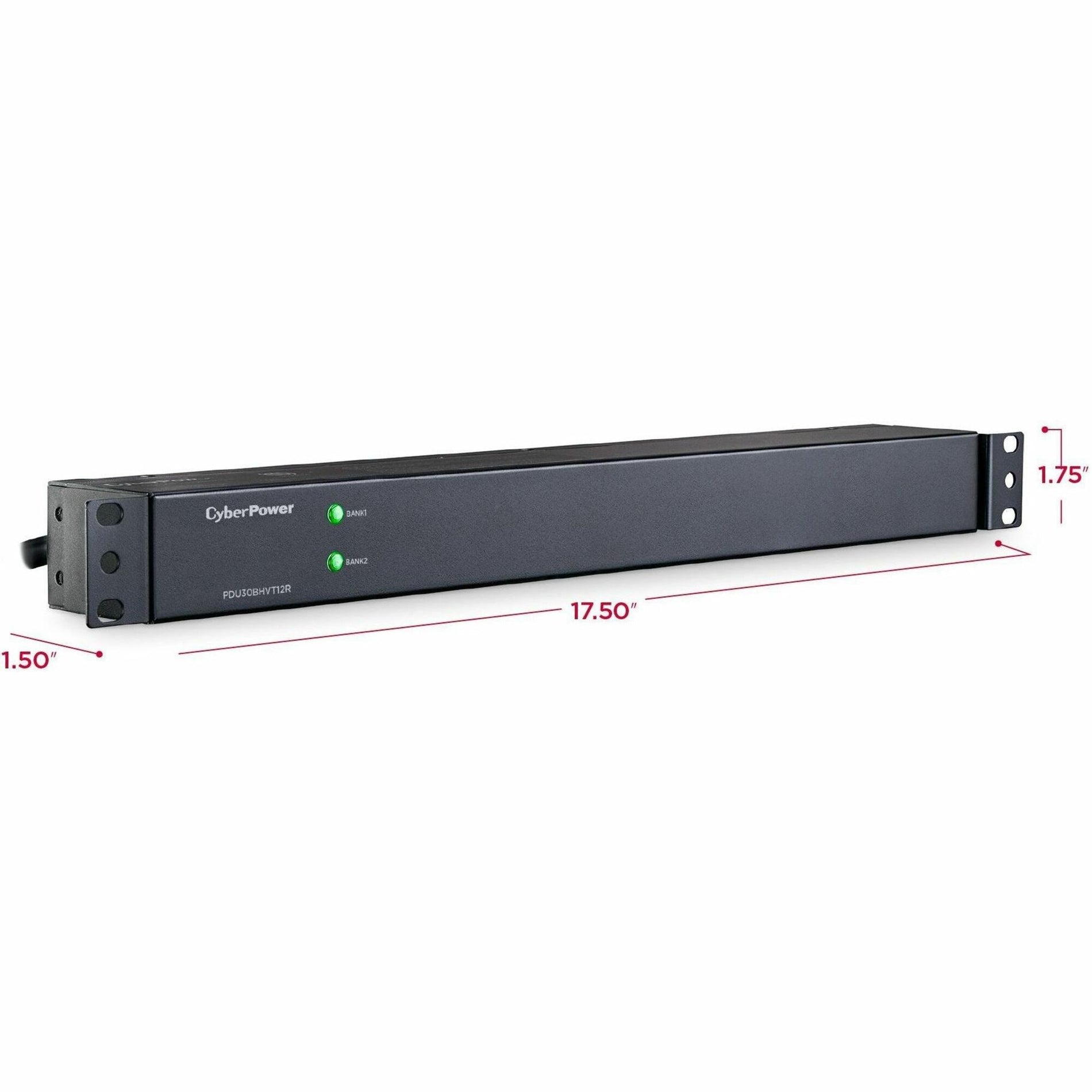 ไซเบอร์พาวเวอร์ PDU30BHVT12R 200 - 230 VAC 30A PDU เบสิก ยกเลิก