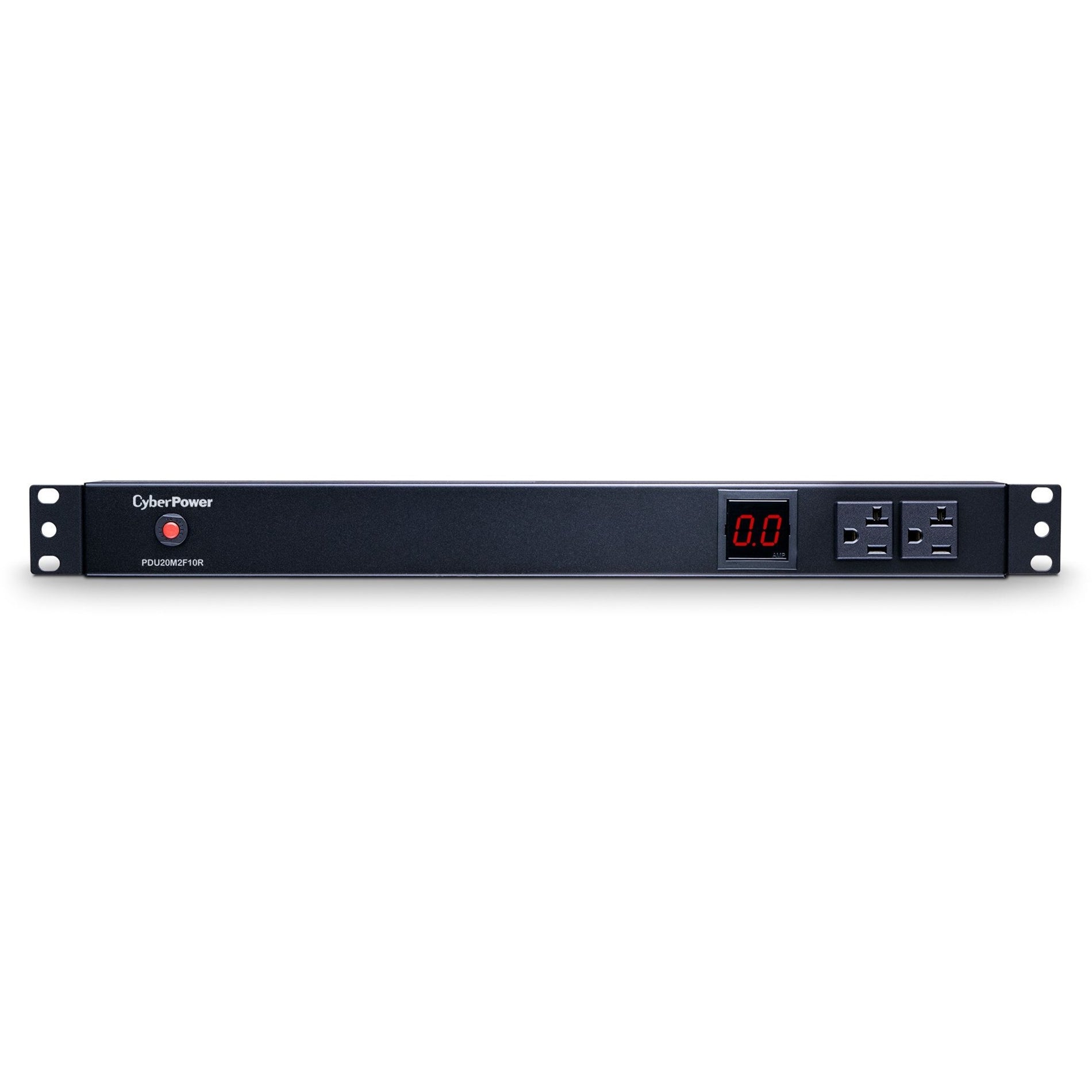 サイバーパワー PDU20M2F10R メータード PDU、単相 100-125VAC 20A、12 個のコンセント CyberPower - サイバーパワー