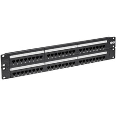 Tripp Lite N252-048 Cat6 네트워크 패치 패널 48 포트 랙 장착 가능