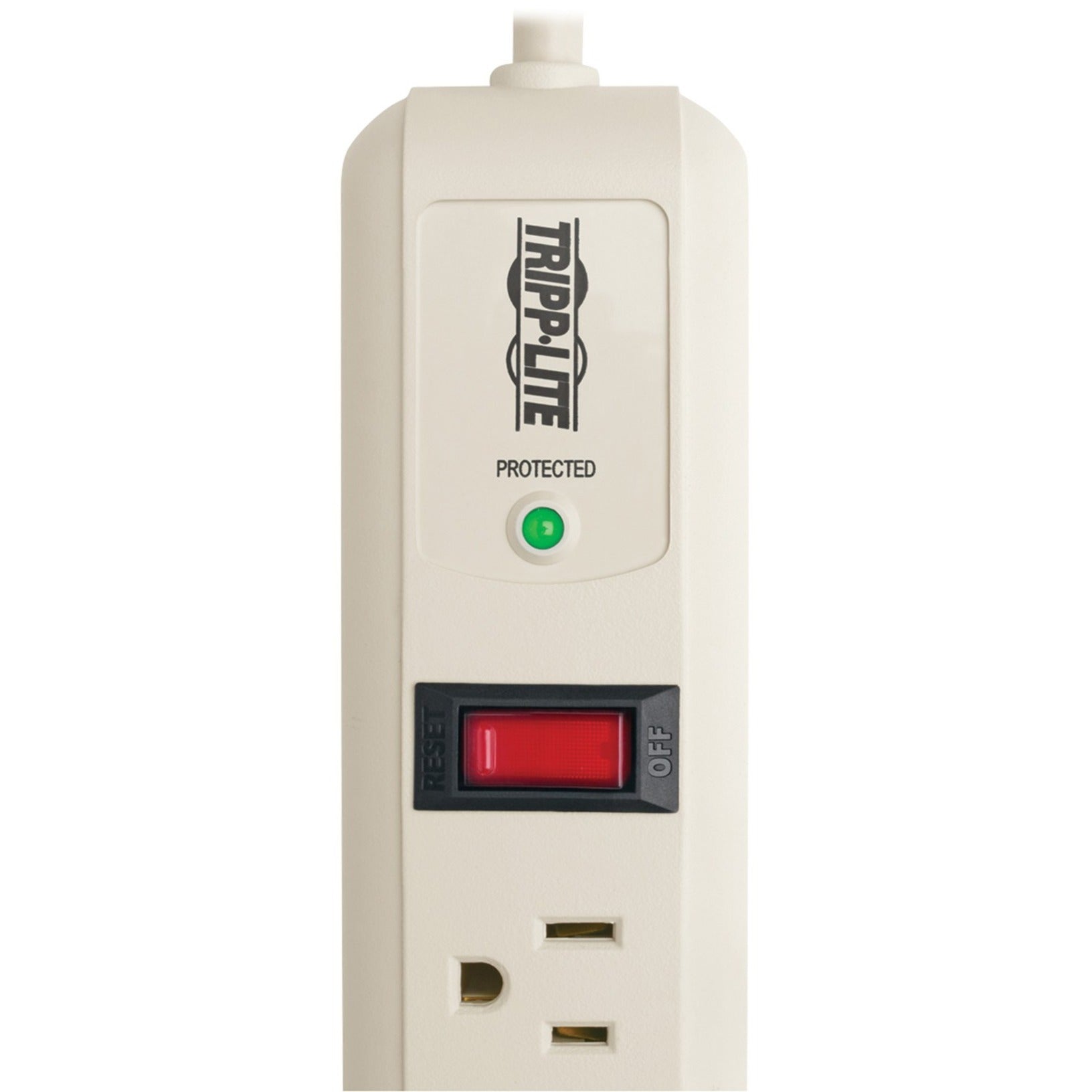 Tripp Lite TLP74R Protect It! 7-Outlet Surge Suppressor, 125V AC, 1080J