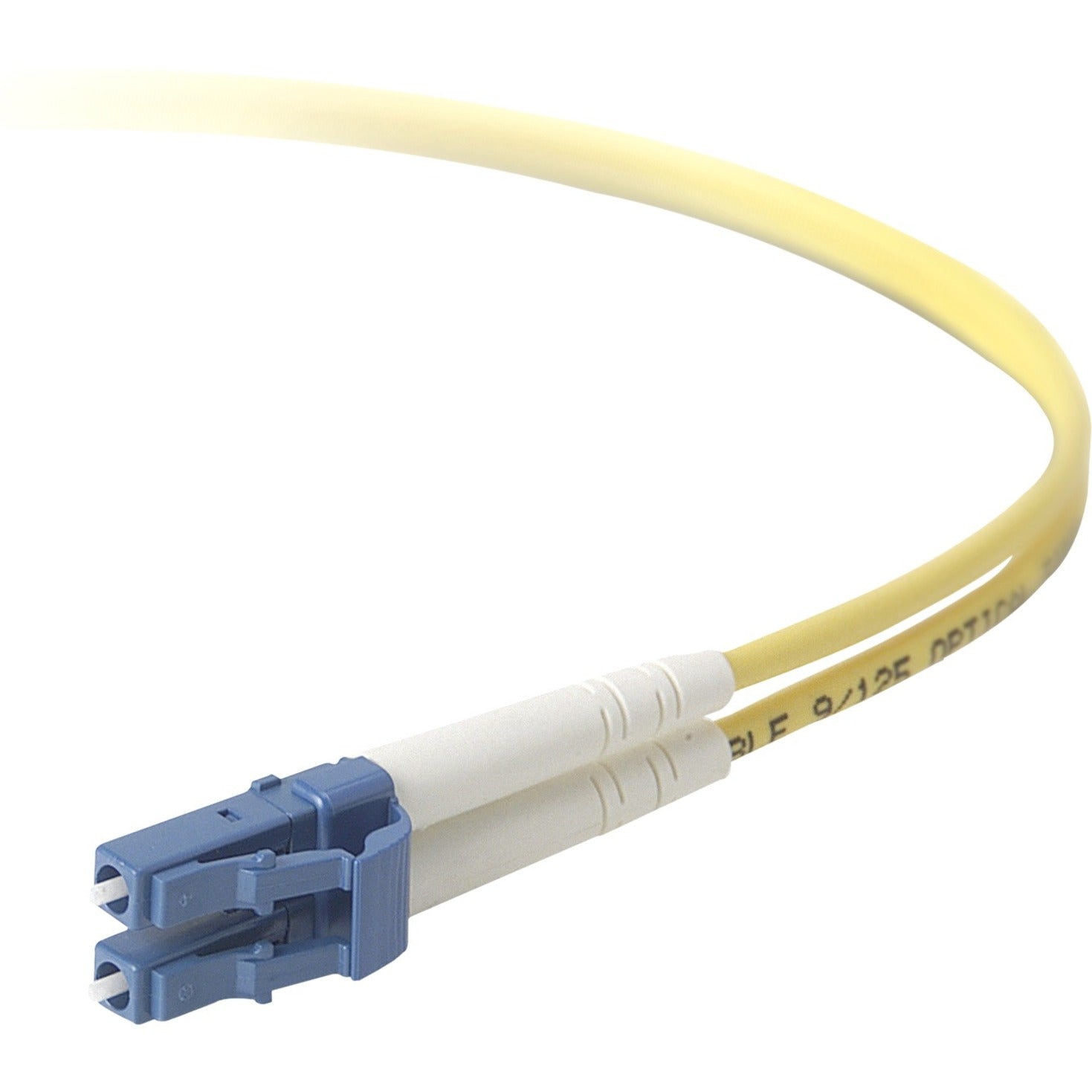 Belkin LCLC083-01M-TAA Cable de conexión dúplex de fibra óptica 3.28 ft modo único amarillo. Marca: Belkin.