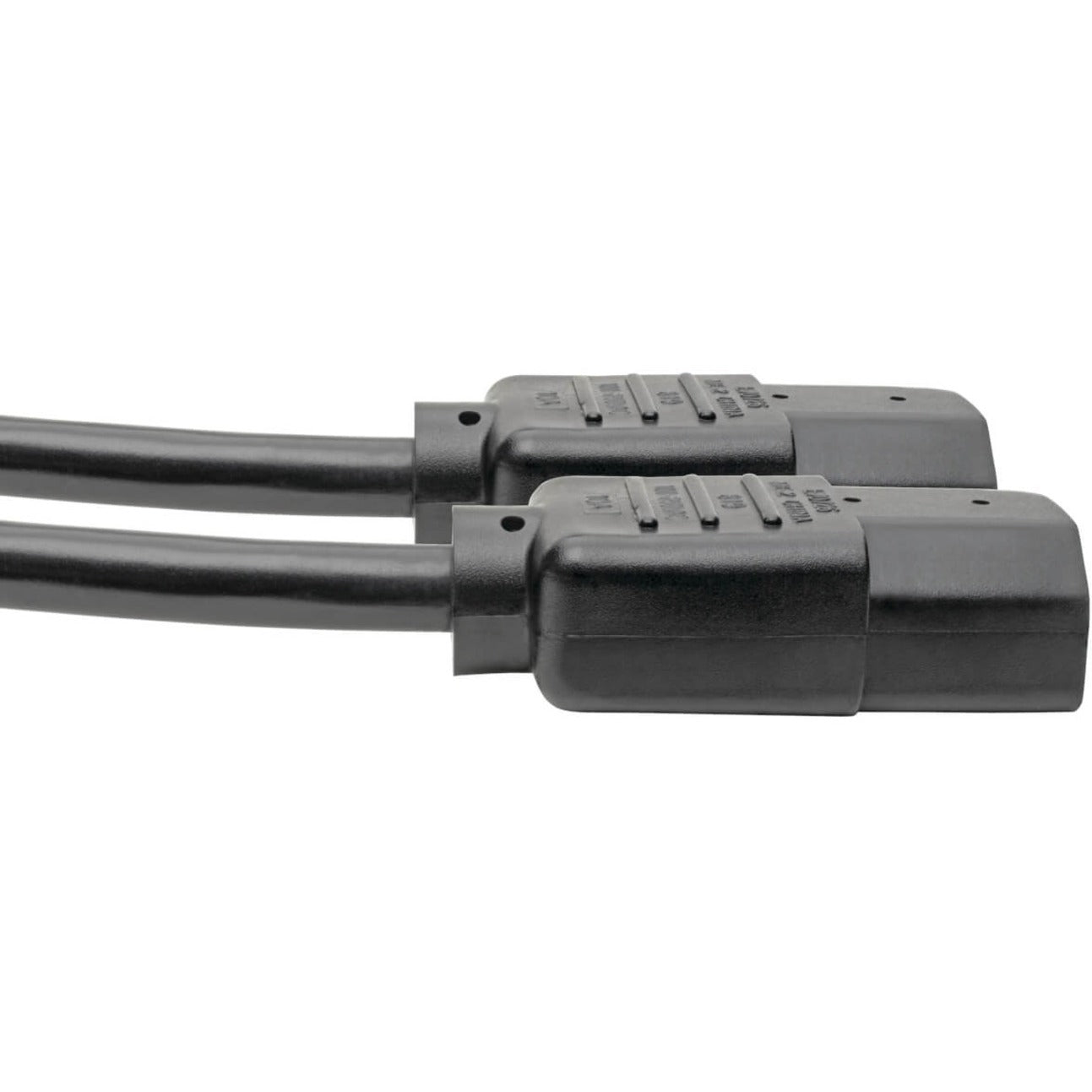 Tripp Lite P004-006-2C13 Splitter Cable, 6 ft, 10A, 110V AC/220V AC