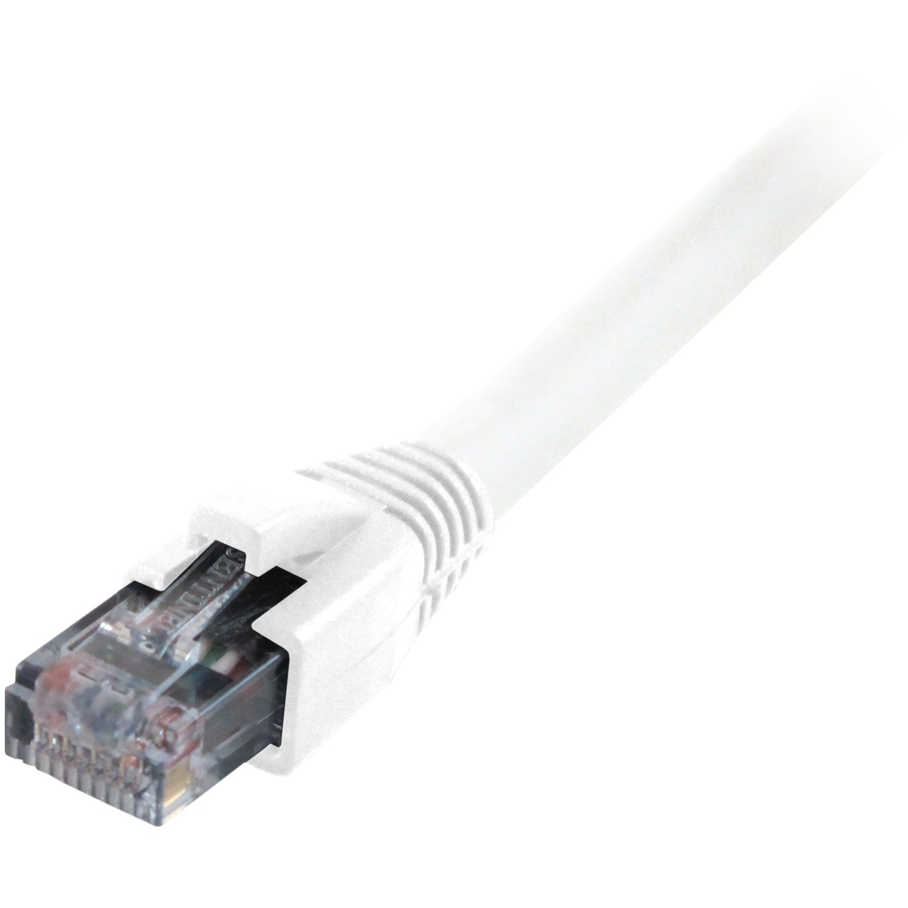 Comprehensive CAT5-350-10WHT Cat5e 350 Mhz Snagless Patch Cable 10ft White, Molded, Strain Relief, Stranded, Booted, 1 Gbit/s Data Transfer Rate