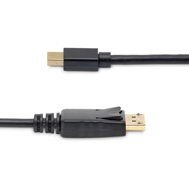 Side view of DisplayPort and Mini DisplayPort connector construction