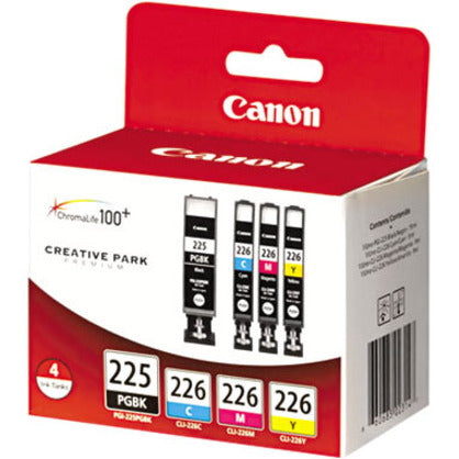 Side view of Canon PGI-225 CLI-226 multipack showing individual ink cartridge arrangement