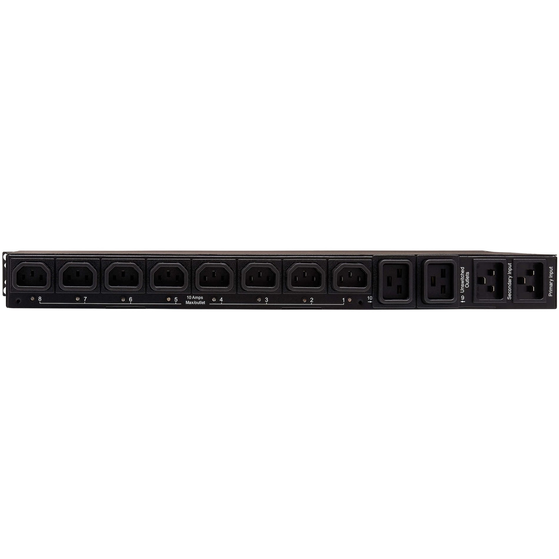 Tripp Lite PDUMH20HVATNET PDU Conmutado ATS 200V - 240V 16A 10 Salidas Cumple con TAA Garantía de 2 Años