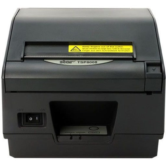 Star Micronics 37962130 TSP800 TSP847IIL-24 GRY Receipt Printer, Compact, Monochrome, 203 dpi, Ethernet