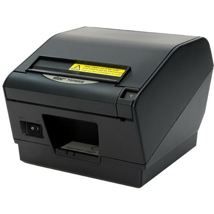 Star Micronics 37962130 TSP800 TSP847IIL-24 GRY Receipt Printer, Compact, Monochrome, 203 dpi, Ethernet