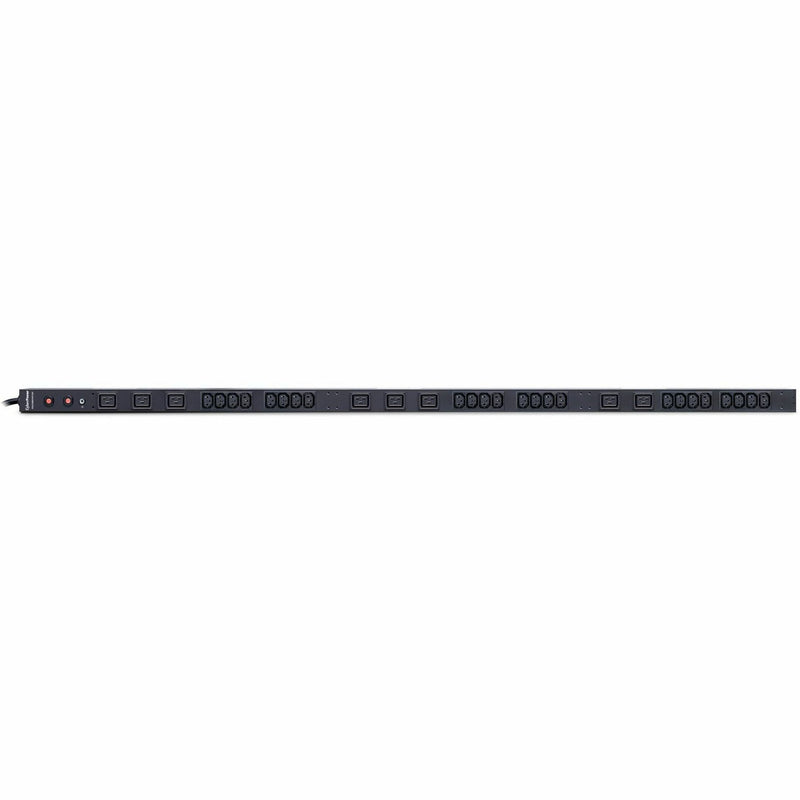 Front view of CyberPower PDU30BVHVT32F showing 32 outlets arranged in a vertical configuration