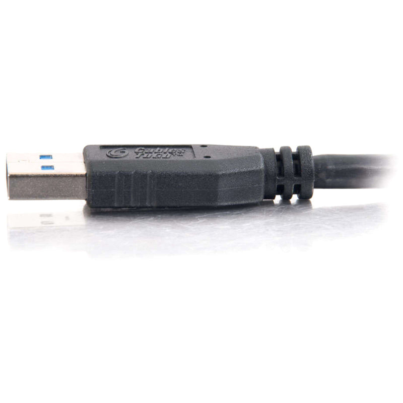 Side view of USB 3.0 connector showing strain relief and C2G branding