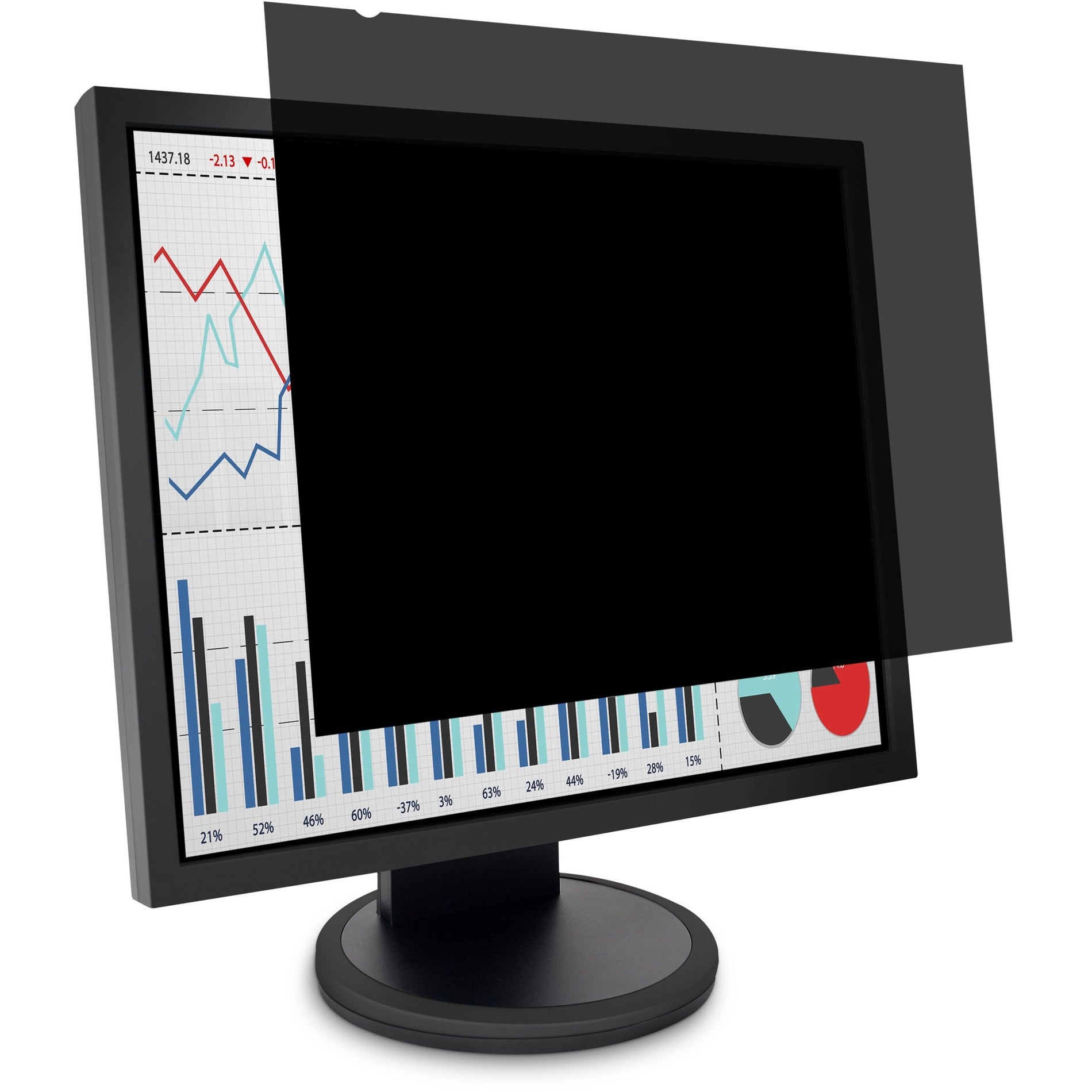 Kensington K55781WW FP190 Privacy Screen for Monitors (19" 5:4) Scratch Resistant  켄싱턴 K55781WW FP190 모니터용 프라이버시 스크린 (19" 5:4) 스크래치 방지