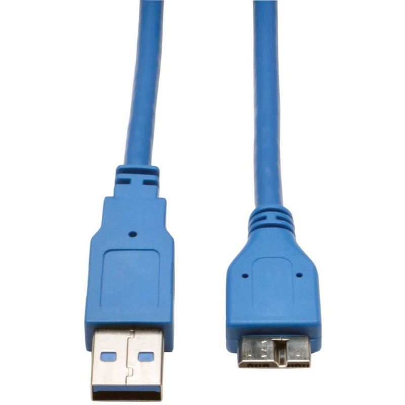 Close-up view of USB Type-A and Micro-B connectors showing detailed connector design