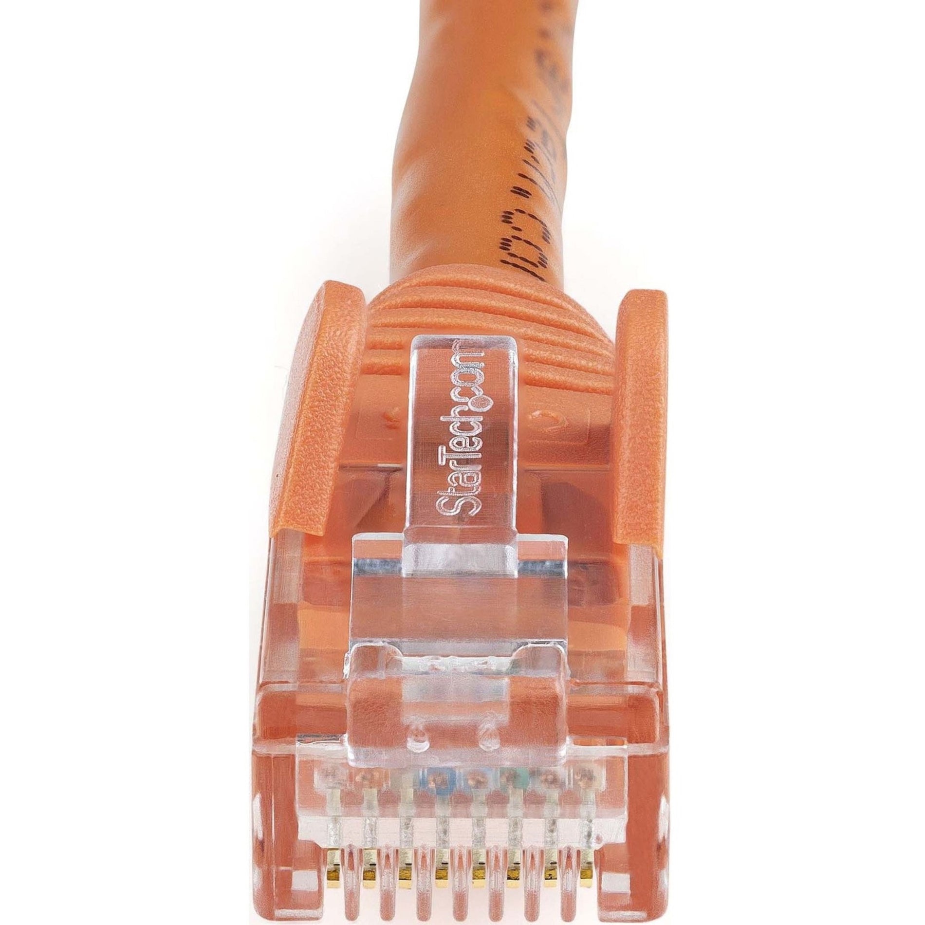 StarTech.com N6PATCH50OR 50 ft Orange Snagless Cat6 UTP Patch Cable - ETL Verified, Lifetime Warranty, 10 Gbit/s Data Transfer Rate