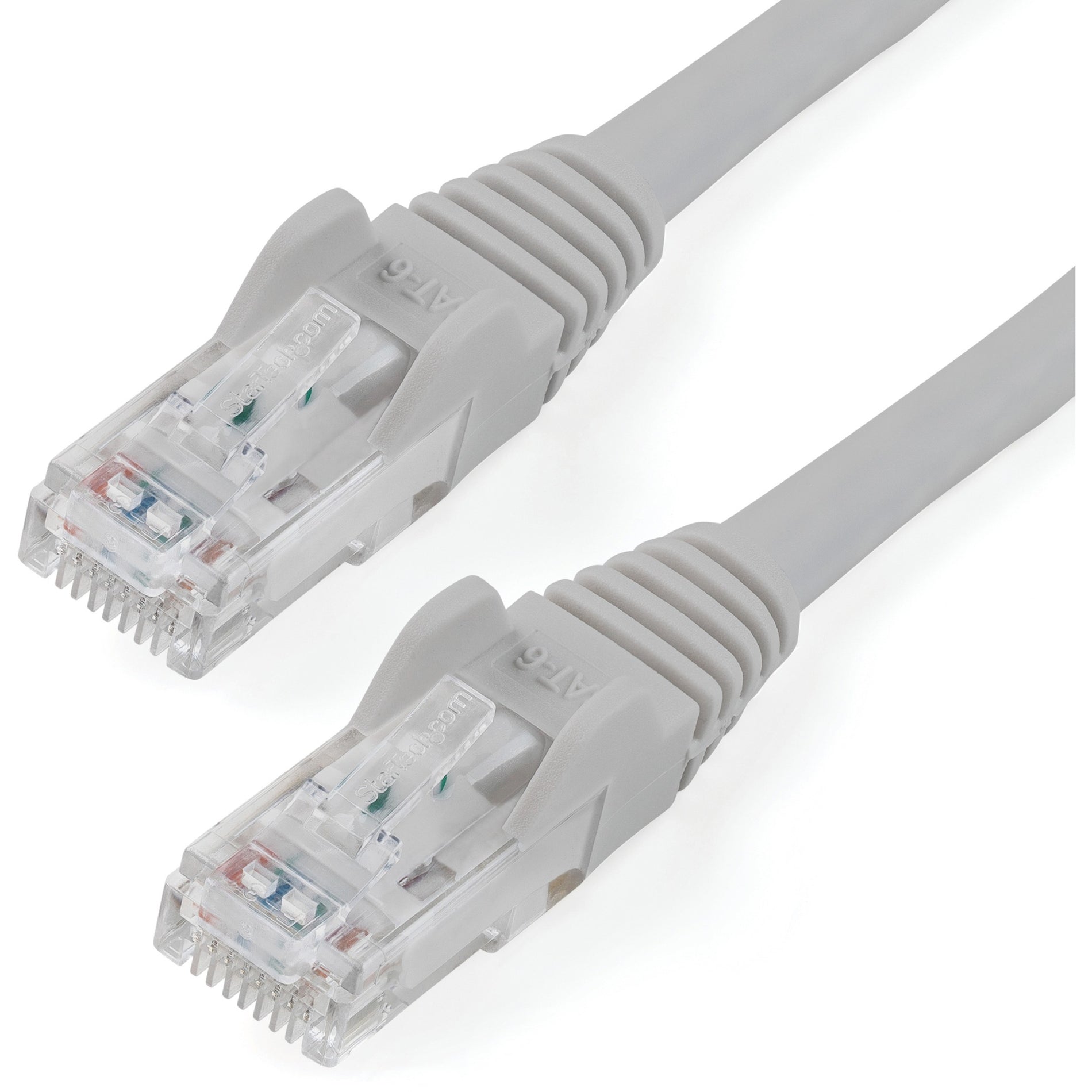 StarTech.com N6PATCH75GR 75 ft. Cat6 Patch Cable - Gray, Lifetime Warranty, Snagless, 10 Gbit/s Data Transfer Rate
