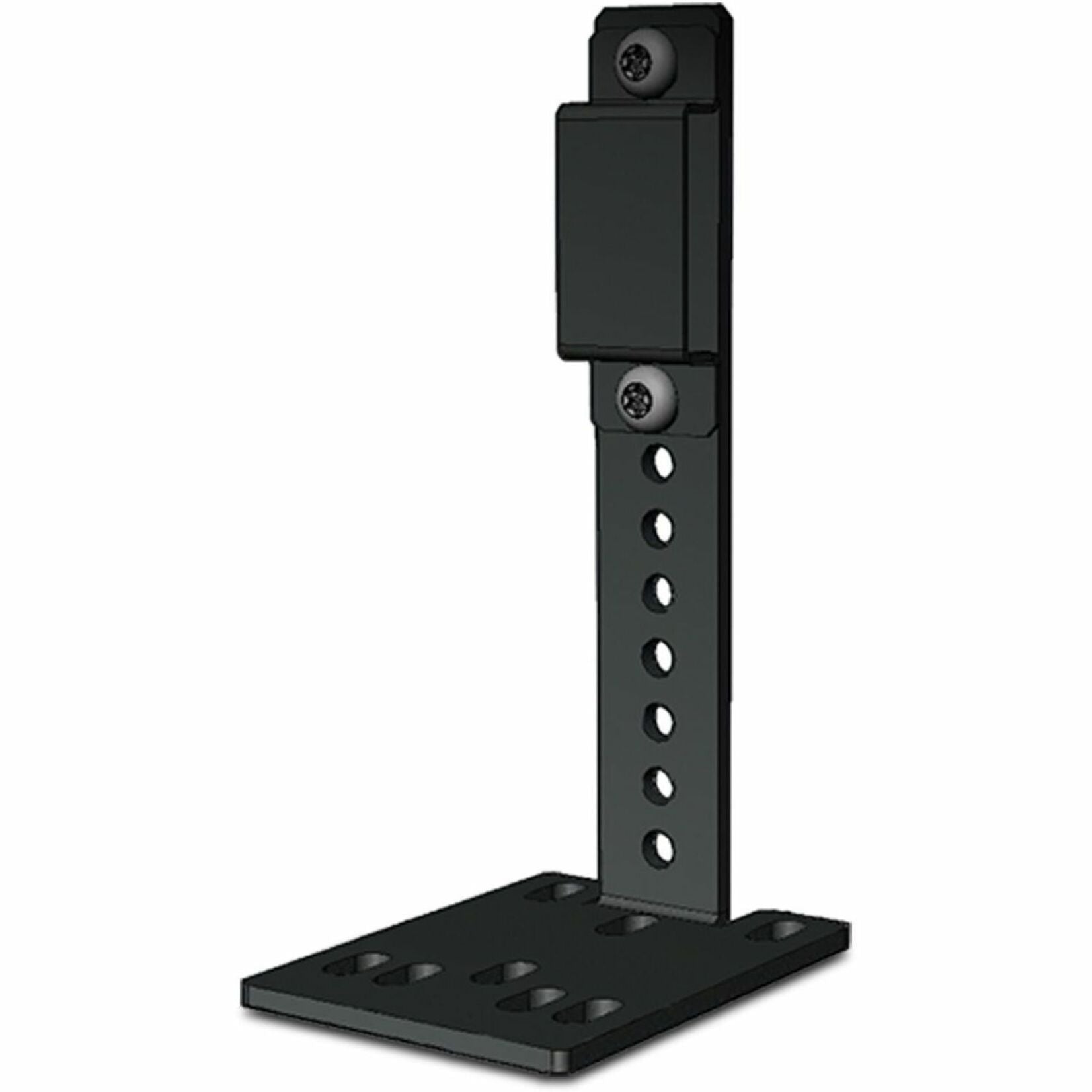 APC AR8186 black cable bracket with multiple mounting points and sturdy base plate for professional cable management-alternate-image1