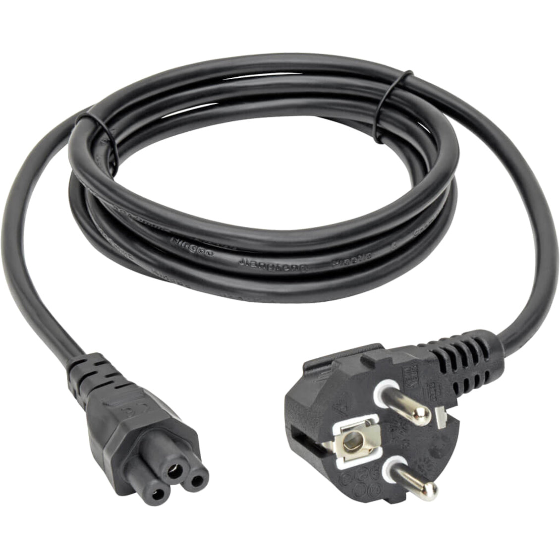 Tripp Lite Cable de alimentación estándar P058-006 6 pies C5 a Schuko CEE 7/7