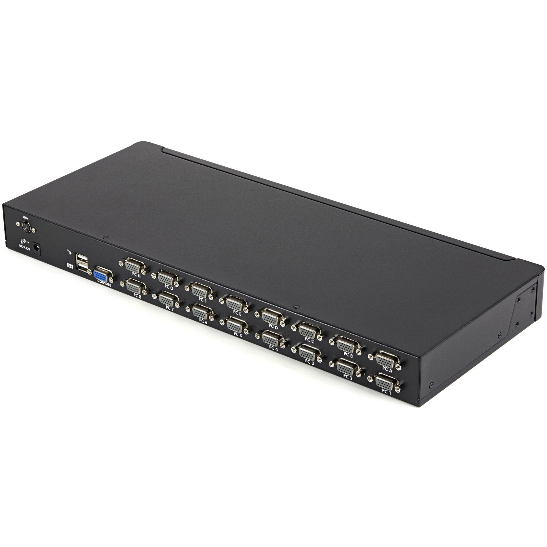 スタートレック・ドットコム SV1631DUSBUK 16 ポート 1U ラックマウント USB KVM スイッチキット w/ OSD & ケーブル 1920 x 1440 解像度 3 年 保証