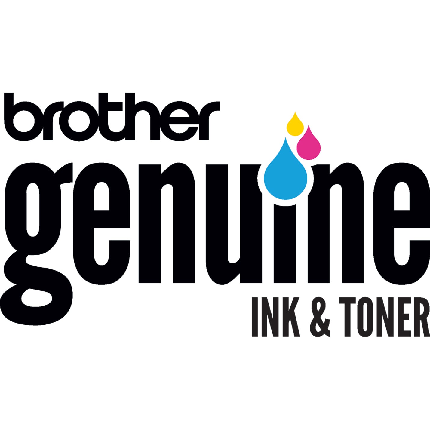 Brother Genuine supplies logo with ink and toner droplet design-alternate-image4