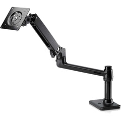 HP Single Monitor Mounting Arm BT861AT, Space-Saving Design for 24-inch Display, Flexible and Adjustable Desk Clamp, Enhances Workspace Ergonomics (1 Year Warranty)