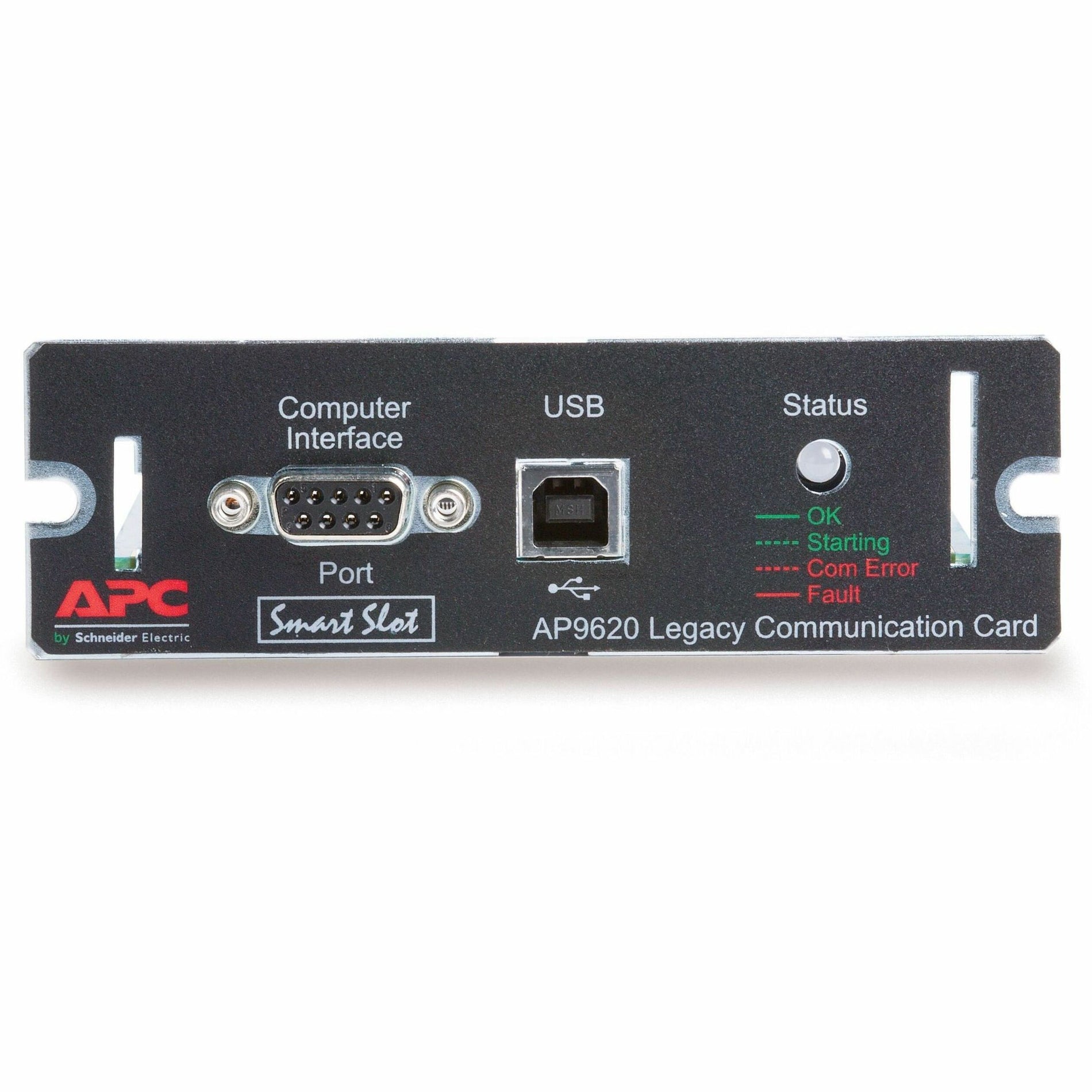 APC AP9620 بطاقة فتحة ذكية للاتصالات التقليدية، إدارة الشبكة