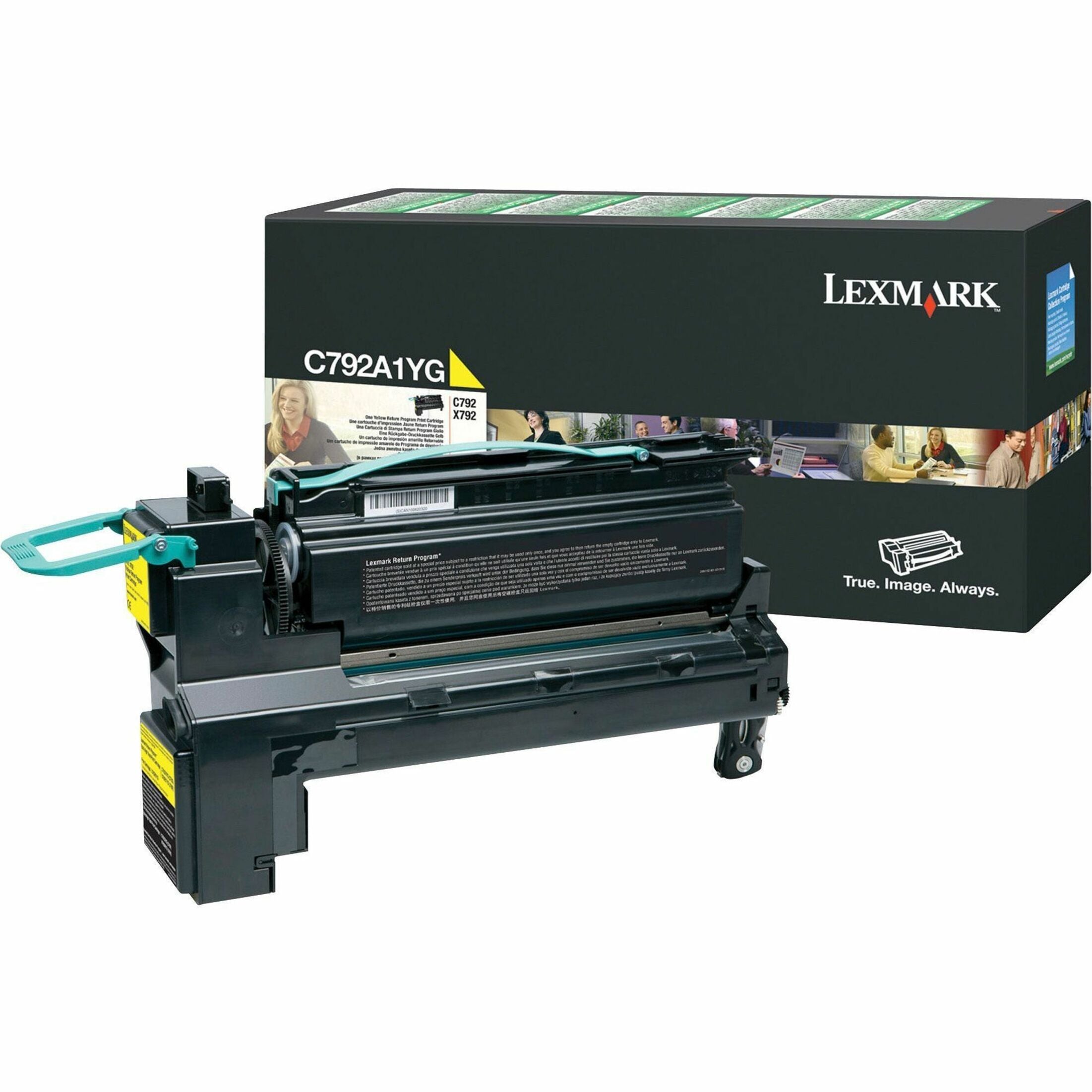 Lexmark C792A1YG Cartouche de Toner Jaune Rendement de 6000 Pages