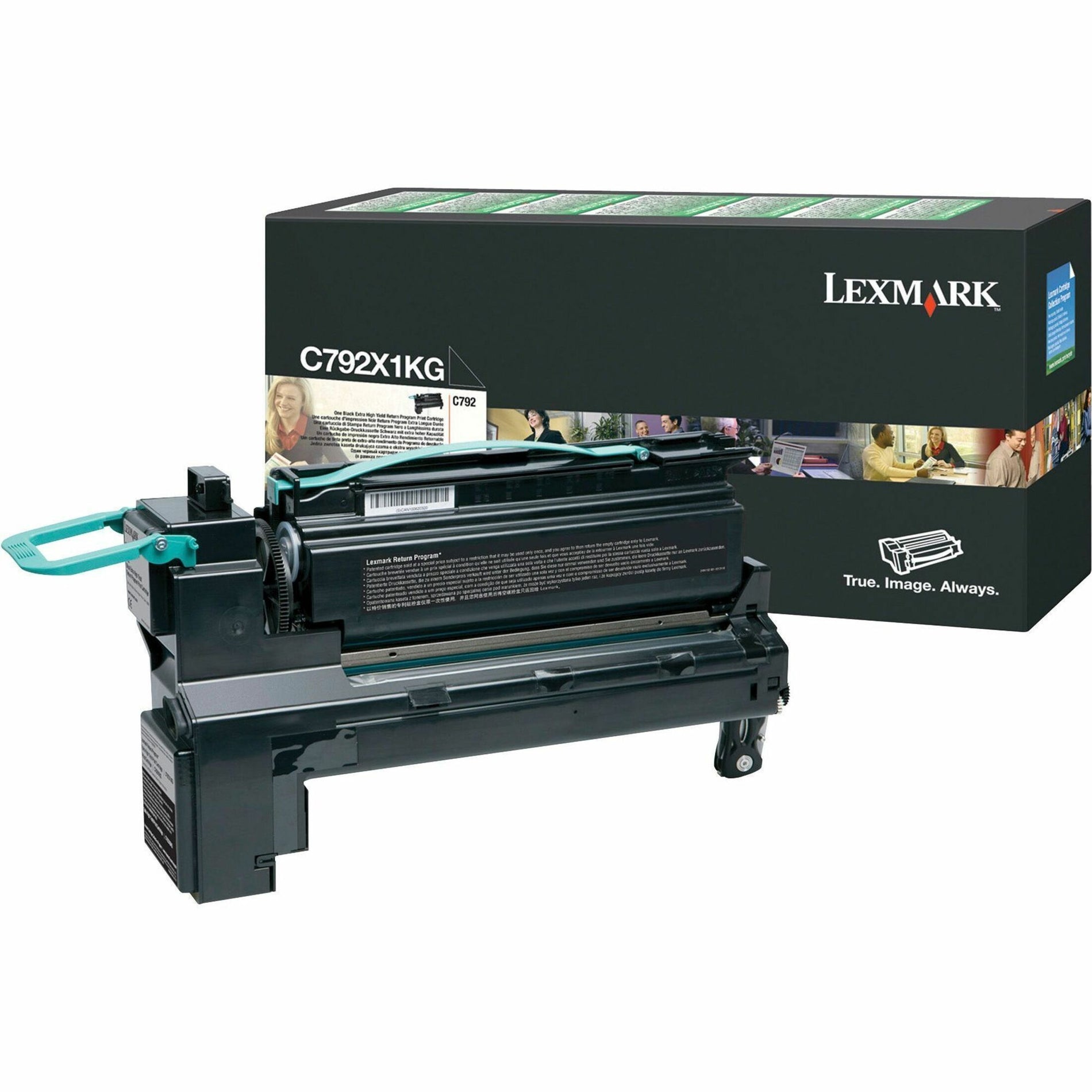 Μελανοδοχείο Lexmark C792X1KG Απόδοση 20.000 Σελίδες Μαύρο